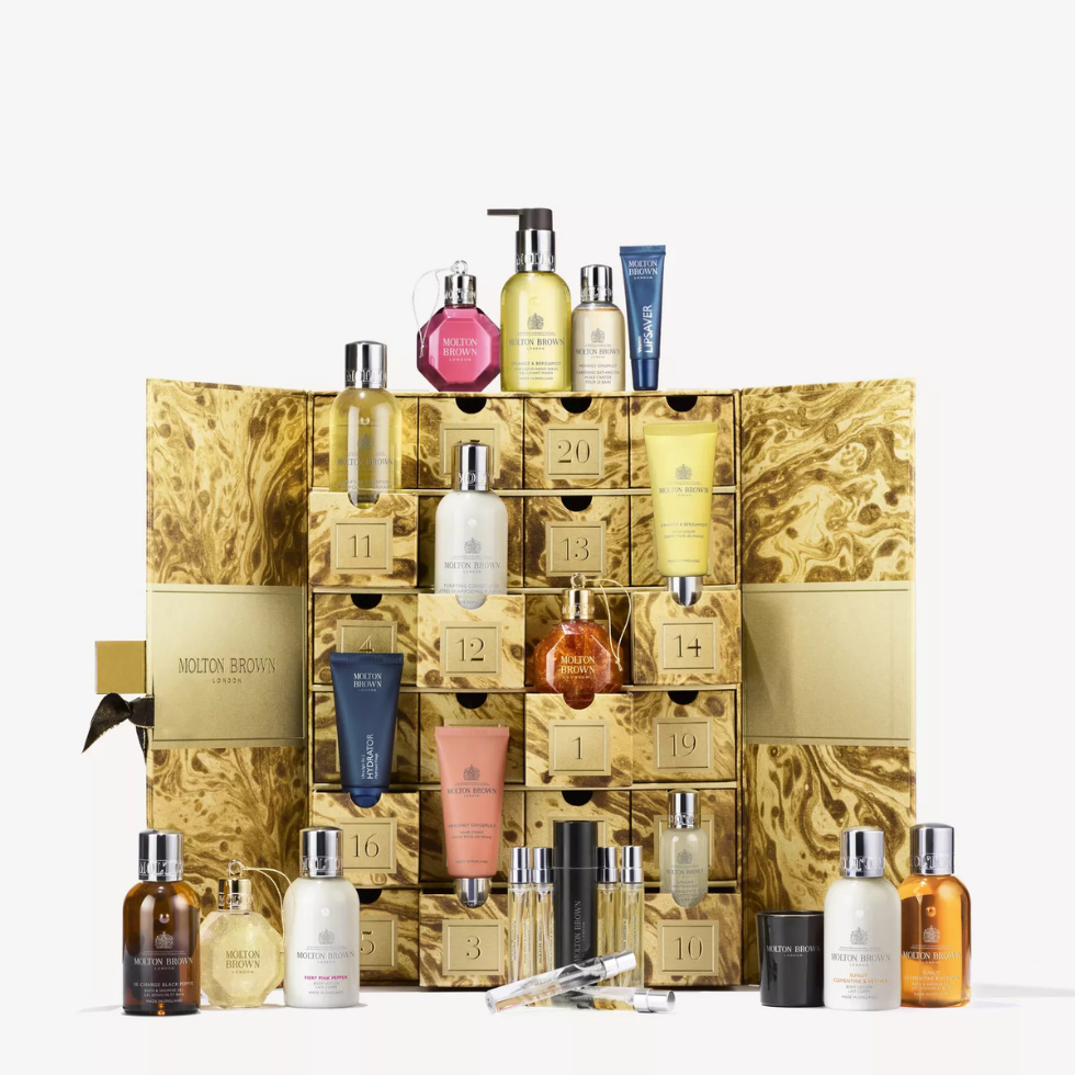 offener Molton Brown Adventskalender