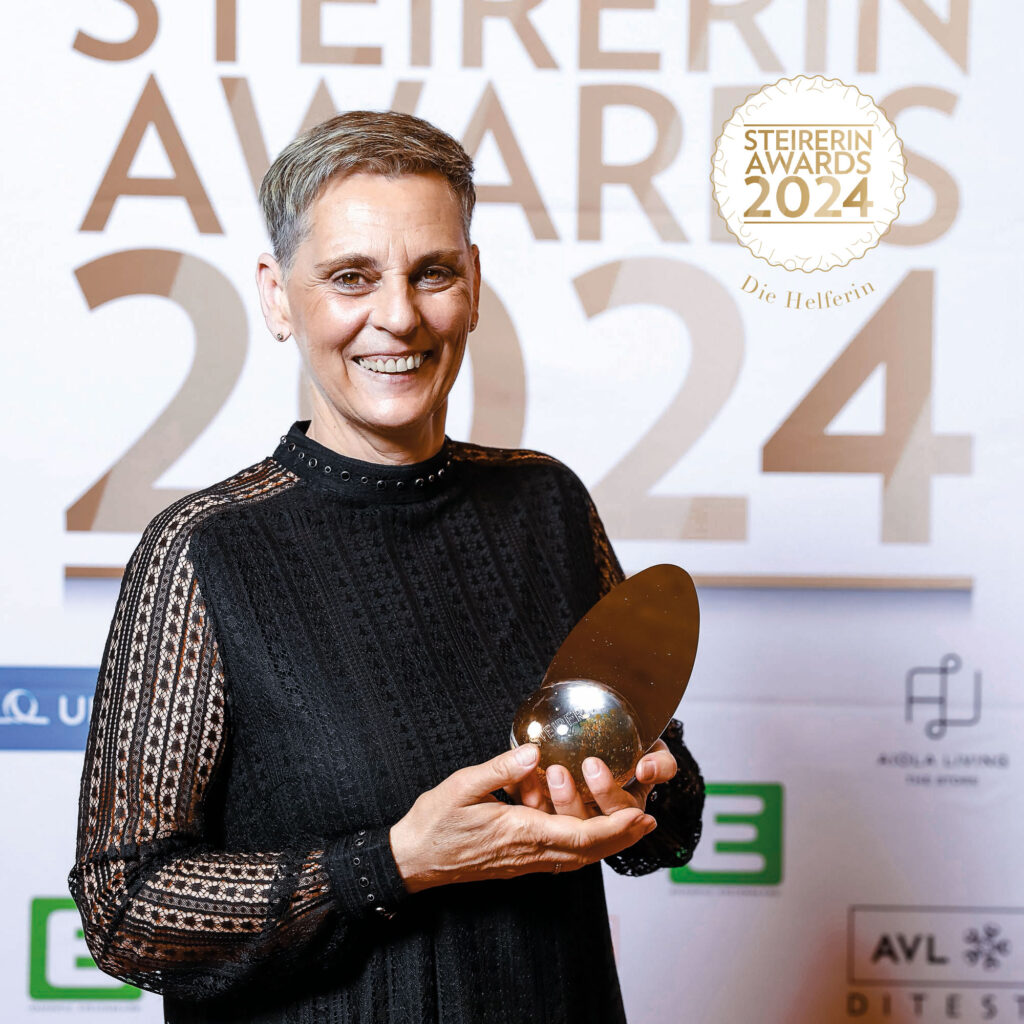 STEIRERIN AWARDS 2024 "Die Helferin" Vera Juriatti hat eigene Erfahrungen mit Sternenkinder