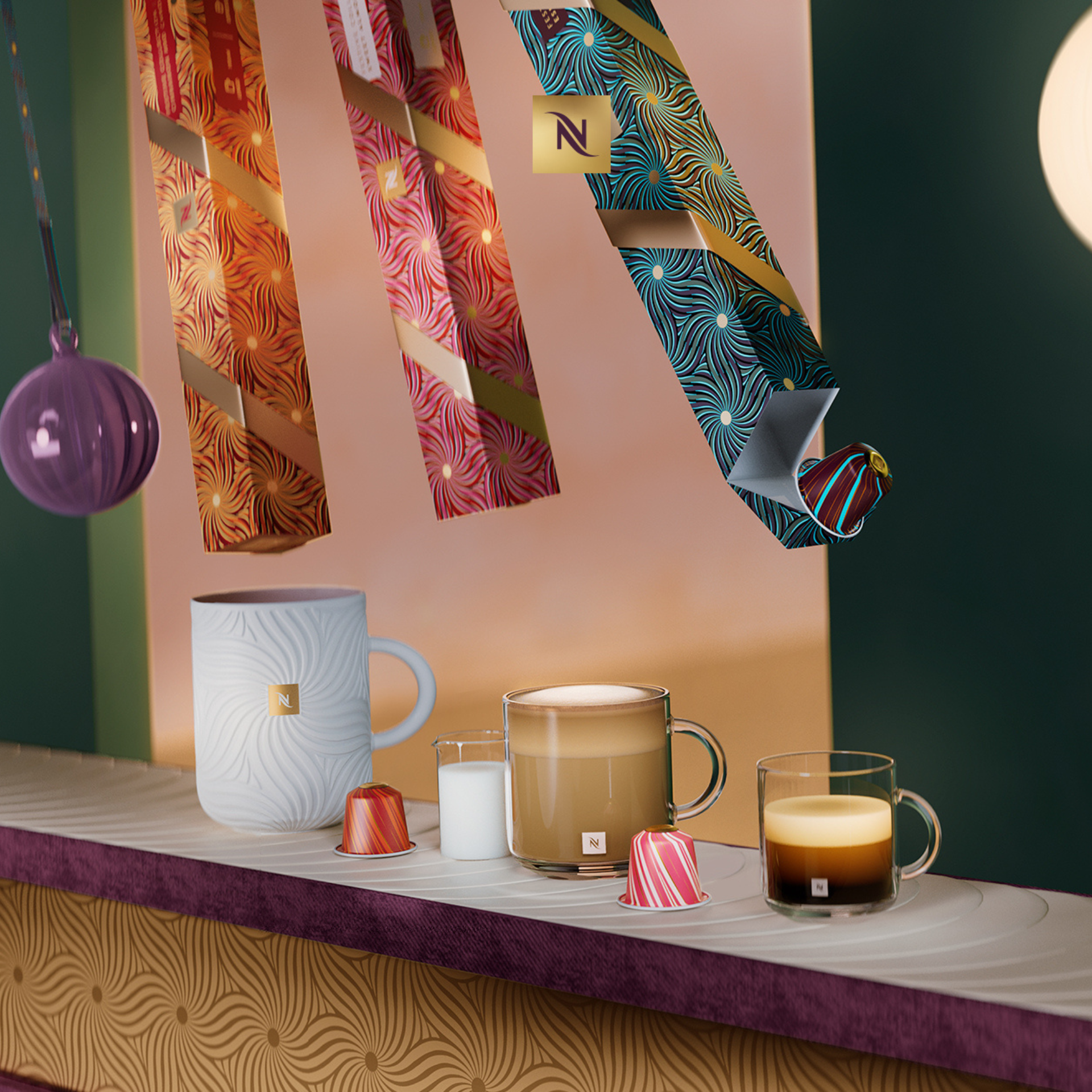 Adventkalender: Nespresso Weihnachtskollektion