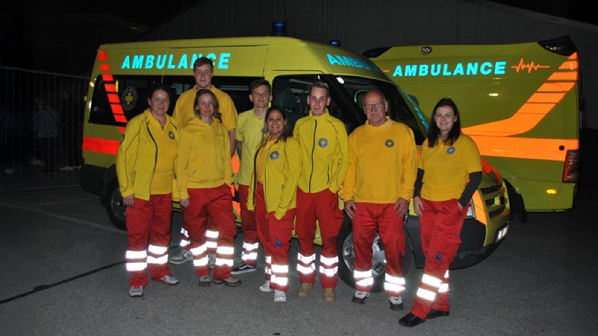 Team von Europa-Ambulance