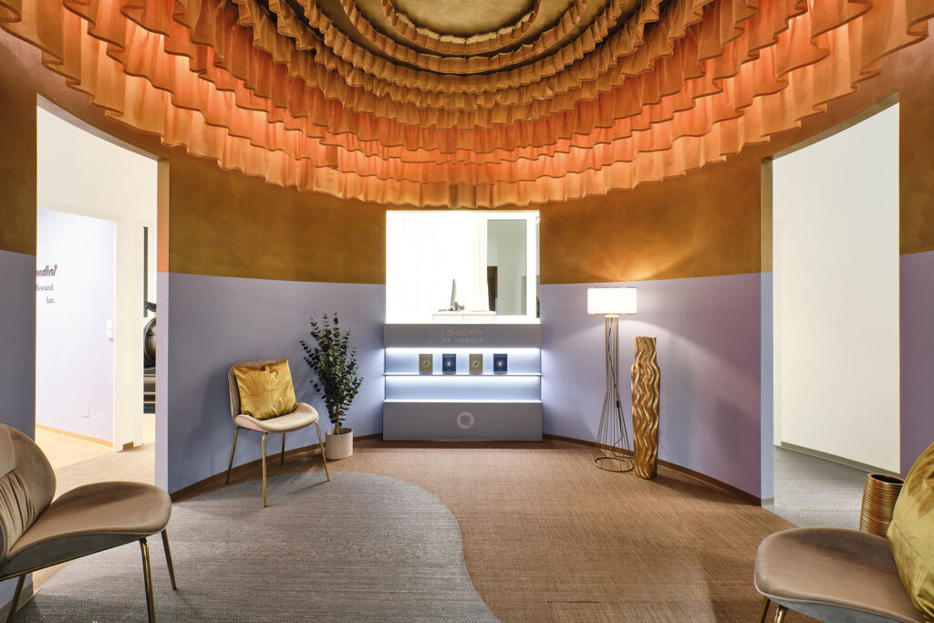 Interior vom Longevity Center Dr. Luidold