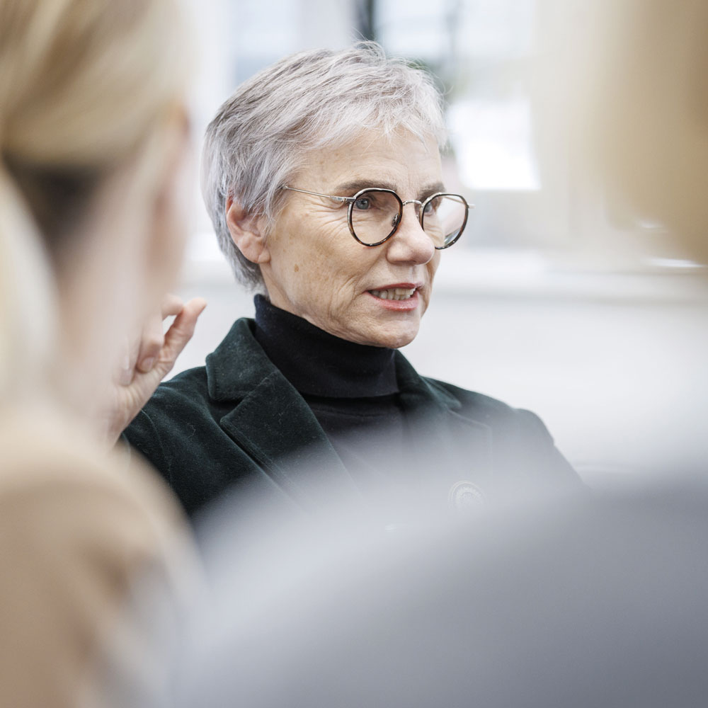 Rektorin Andrea Kurz an der Med Uni Graz