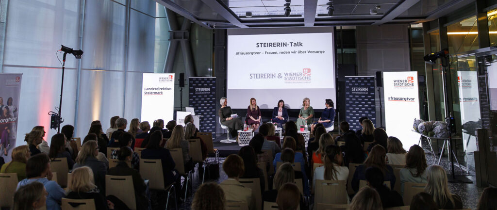 #frausorgtvor: Podiumstalk von einem Event