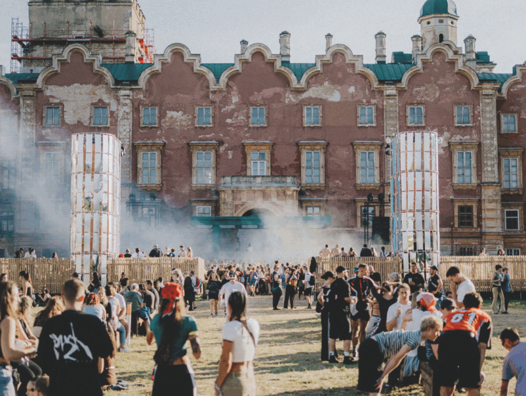 Festivalgelände von Paradies Garten
