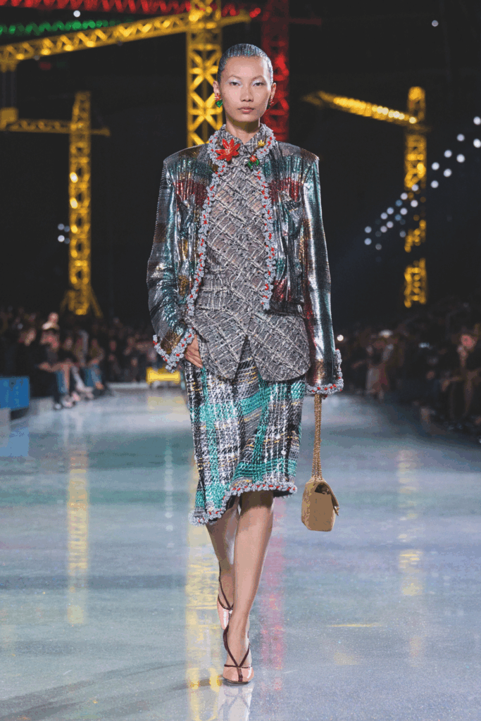 Model für Chanel auf der Fashion Week 2026