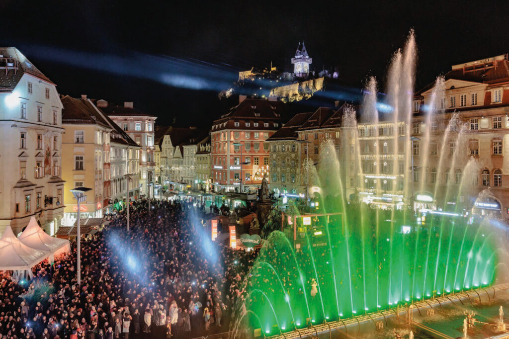 Silvesterspektakel am Grazer Hauptplatz