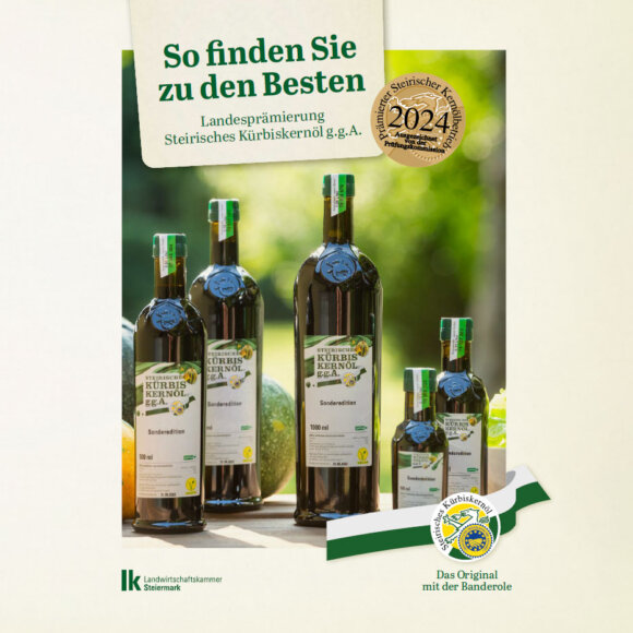 Steirisches KÃ¼rbiskernÃ¶l g.g.A.
