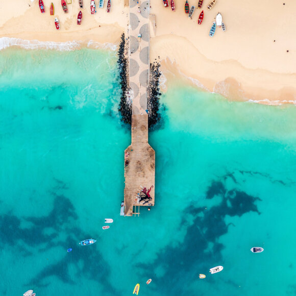 TUI Kapverden: Strandfoto von oben